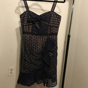 SELF-PORTRAIT
Petal Broderie Anglaise Mini Dress